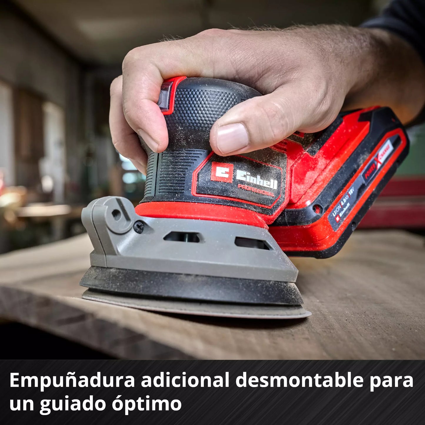 Ponceuse excentrique Einhell TP-RS 18/32 Li BL 18 V, 125 mm – Solo