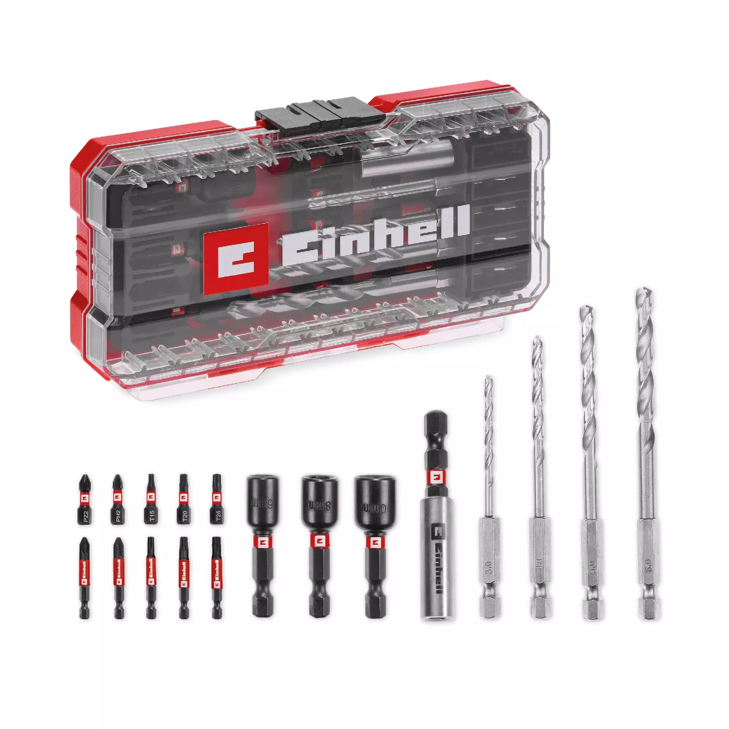 Coffret de 18 forets et mèches LS Einhell S-CASE 49108709