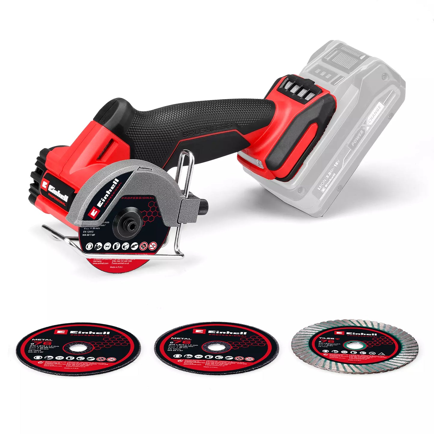 Meuleuse 18 V 76 cm Einhell TP-CO 18/76-C Li BL – Solo