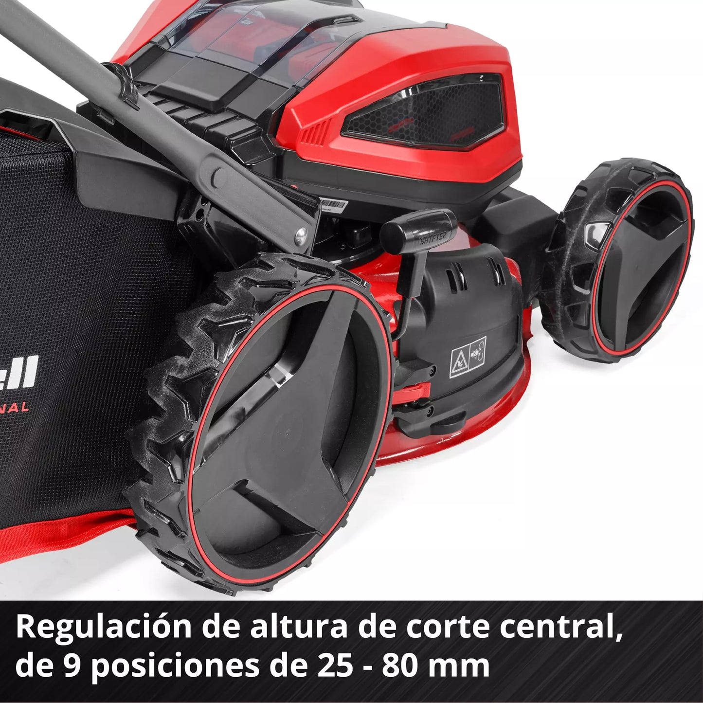 Tondeuse à gazon sans fil avec 4 batteries 4,0 Ah + 2 chargeurs doubles GP-CM 36/47 S Li BL Einhell