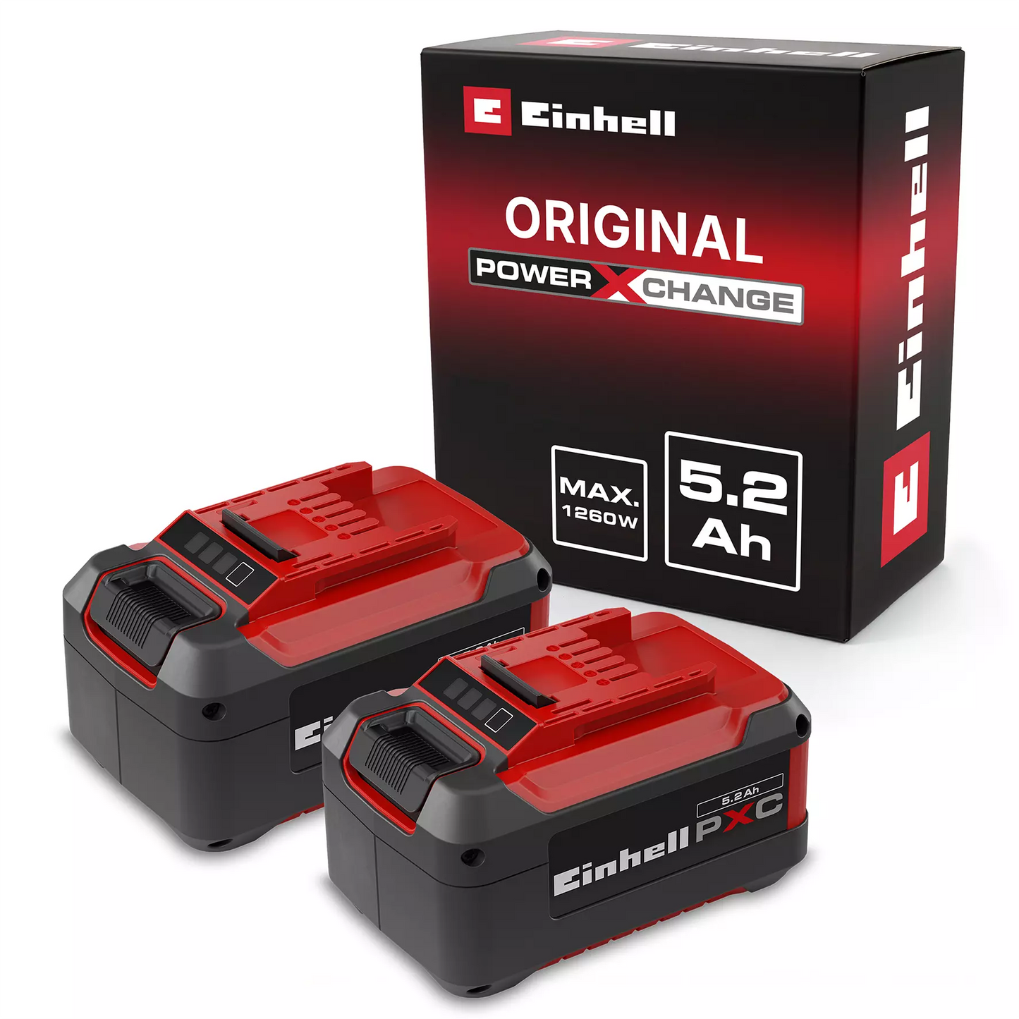 Set de 2 batteries 5,2 Ah 18 V PXC Einhell