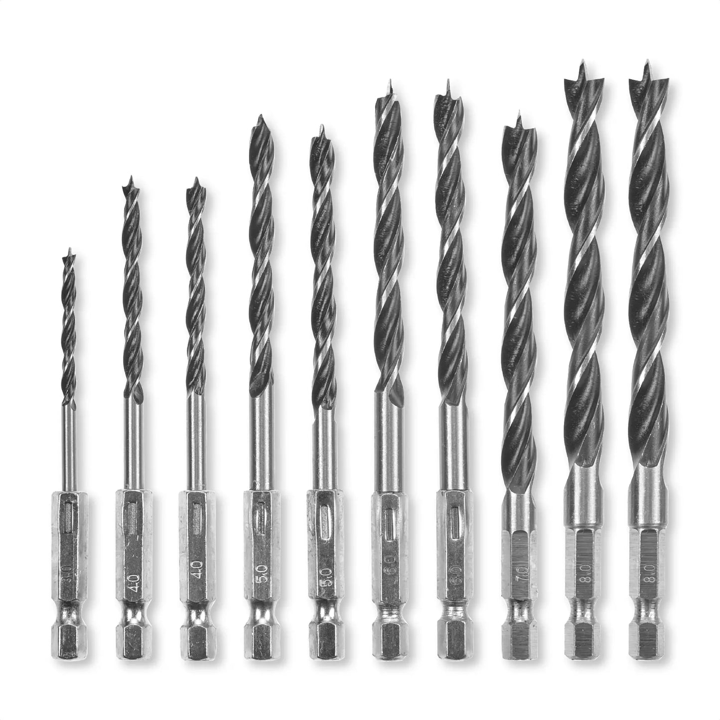 Coffret de 10 forets à bois S-CASE LS Einhell 49108733