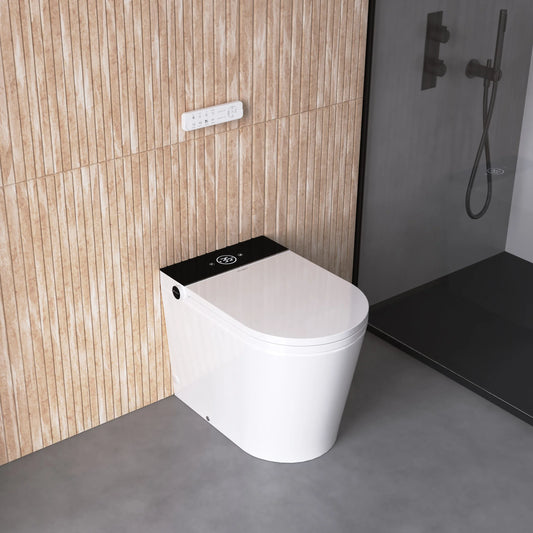 Inodoro Japonés con Smart Cleaning Mizubath Rada Suelo