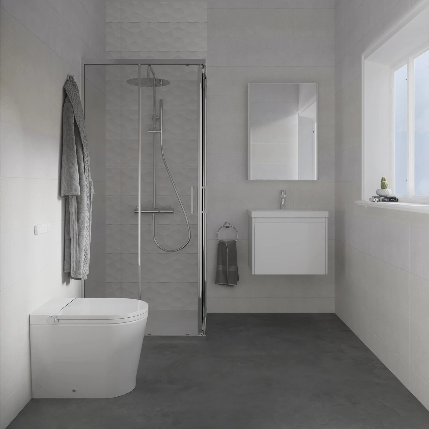 Toilettes japonaises avec nettoyage intelligent Mizubath Rada Floor