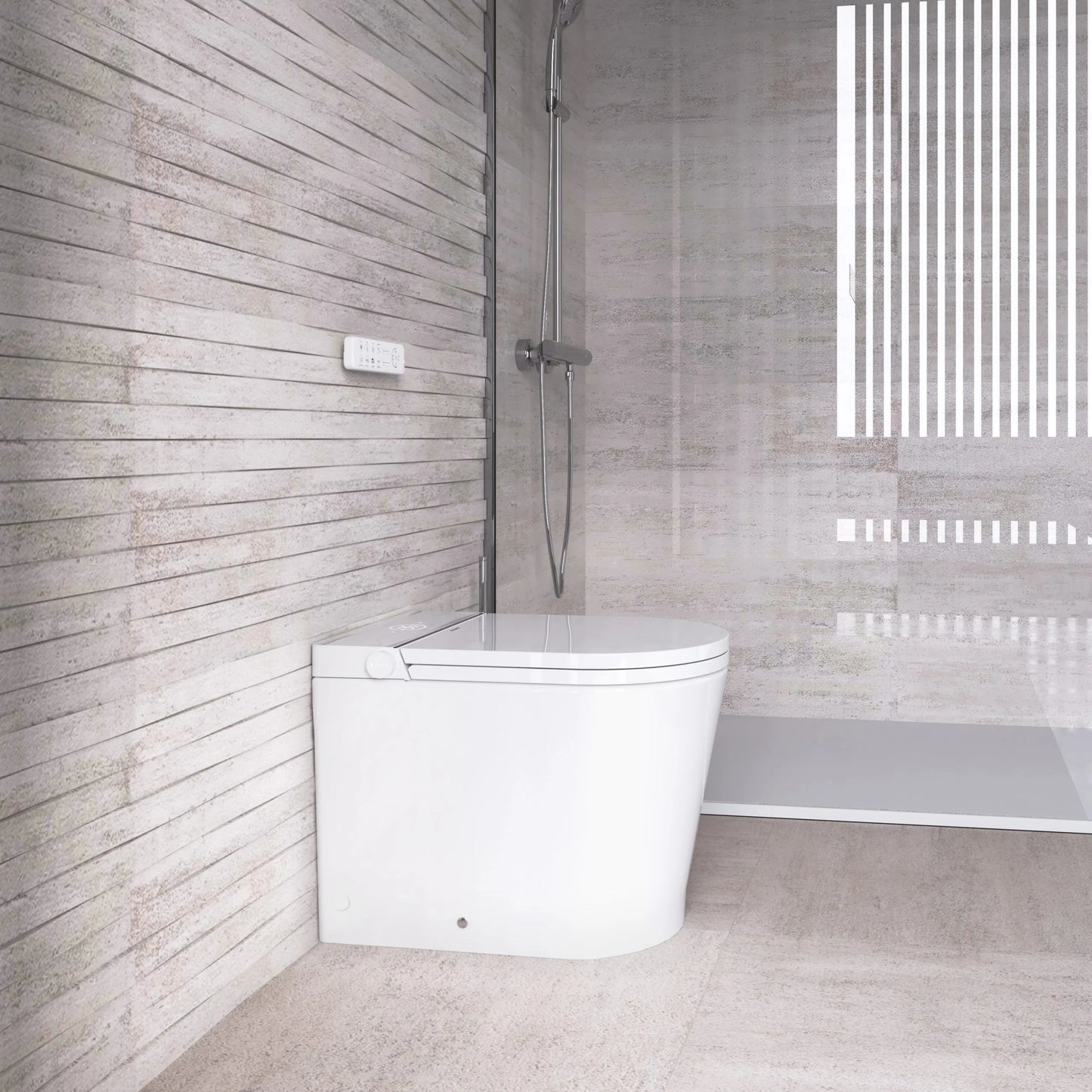 Toilettes japonaises avec nettoyage intelligent Mizubath Rada Floor