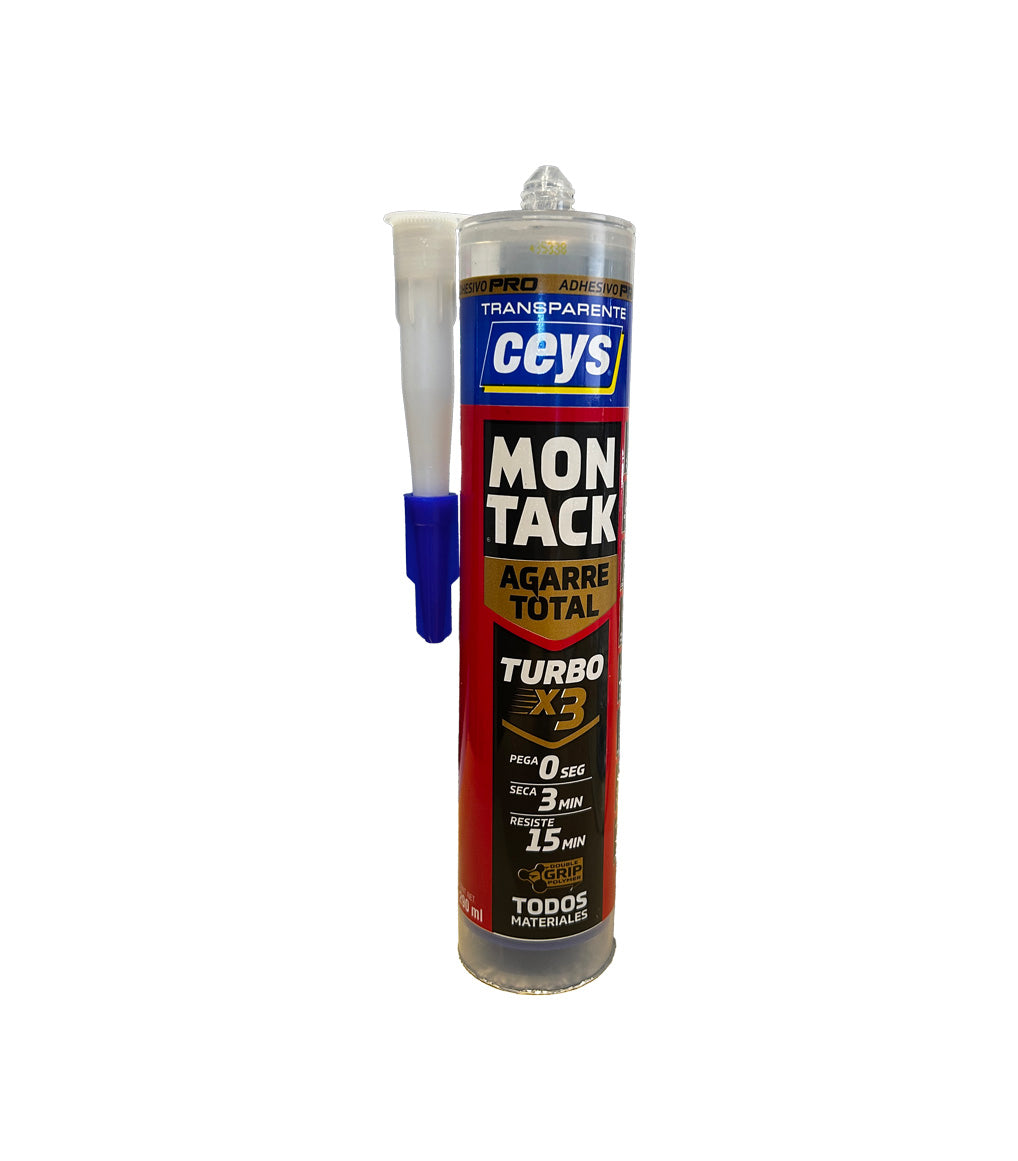 Cartouche adhésive de montage Montack Ceys Total Grip Turbo Pro 290 ml