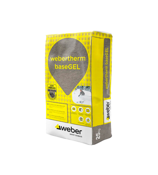 Gel adhésif régularisateur 2 en 1 pour systèmes SATE Webertherm BASEGEL