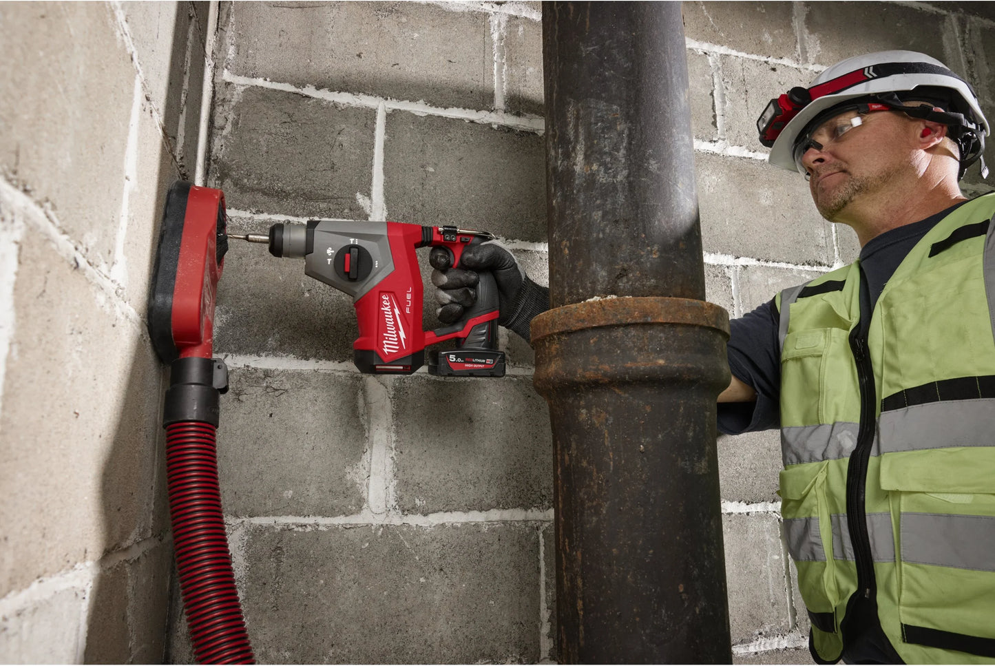 Marteau combiné SDS-Plus M12 16 mm Milwaukee M12 FHAC16-0