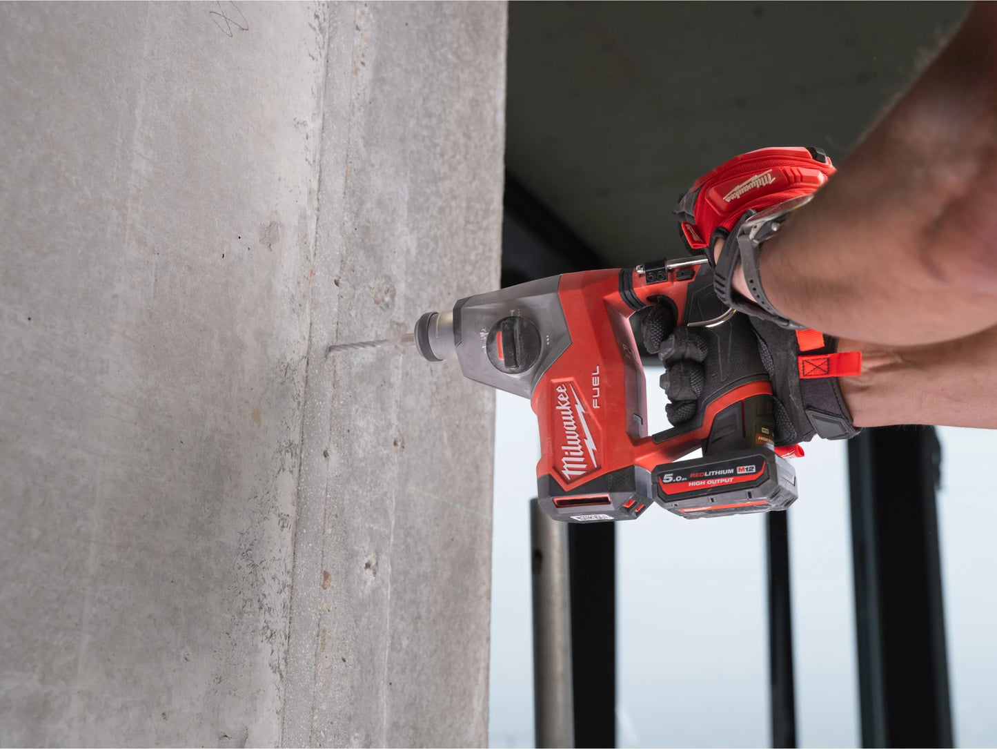 Marteau combiné SDS-Plus M12 16 mm Milwaukee M12 FHAC16-0