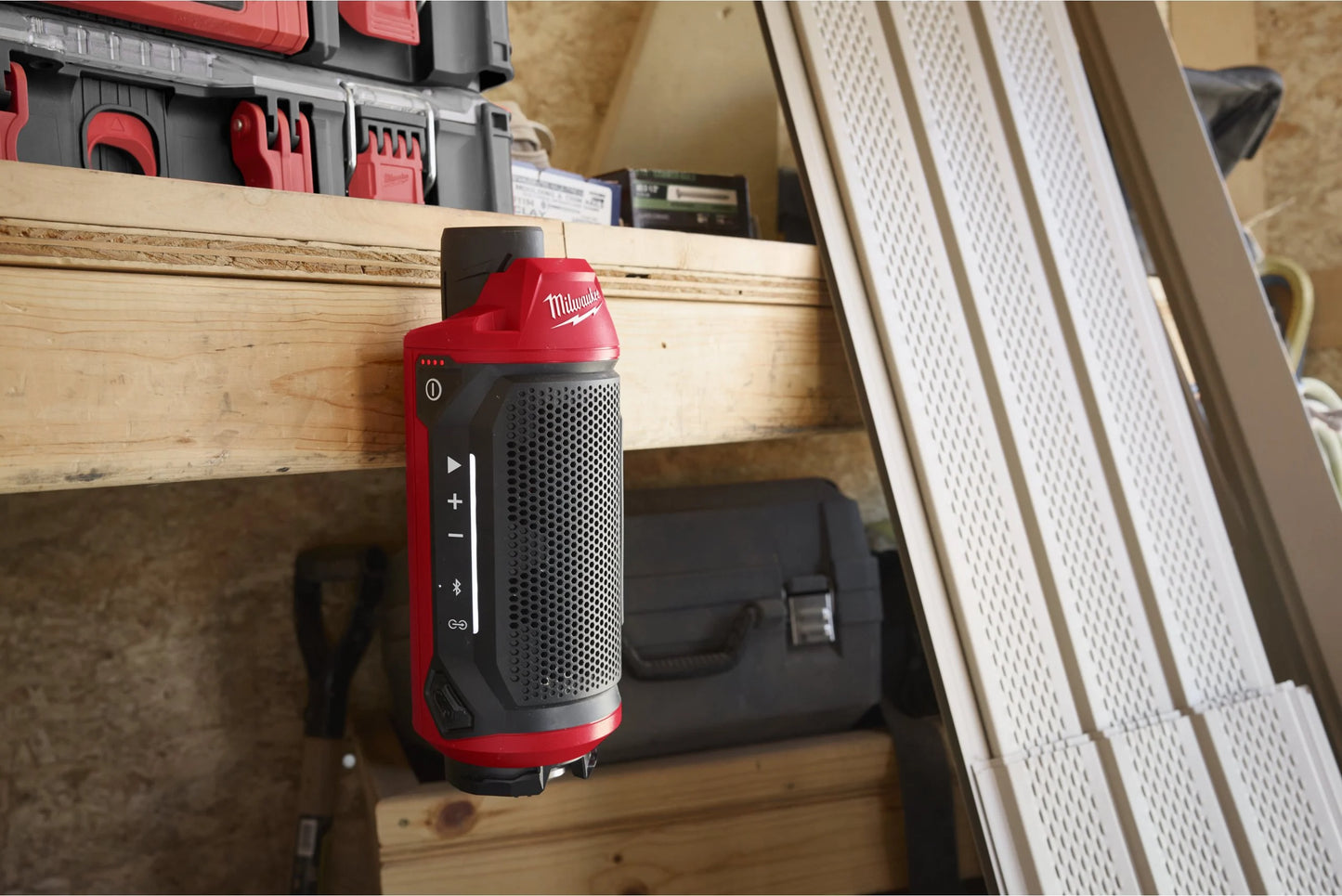 Haut-parleur M12 avec Bluetooth compatible avec le Packout Milwaukee M12 SPEJSG2-0