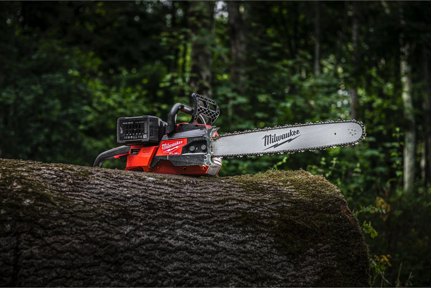 Tronçonneuse à double batterie Milwaukee M18F2CHS50-802 de 50 cm