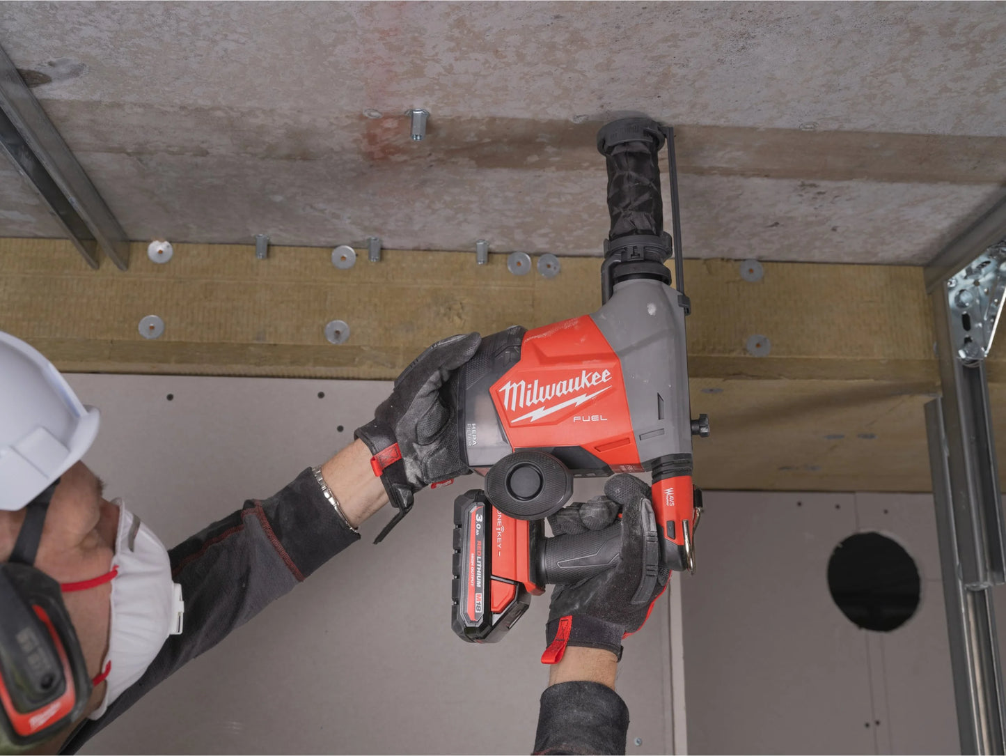 Marteau combiné SDS-Plus 16 mm M18 Fuel 1,7 J Milwaukee M18 FHAC16-0X