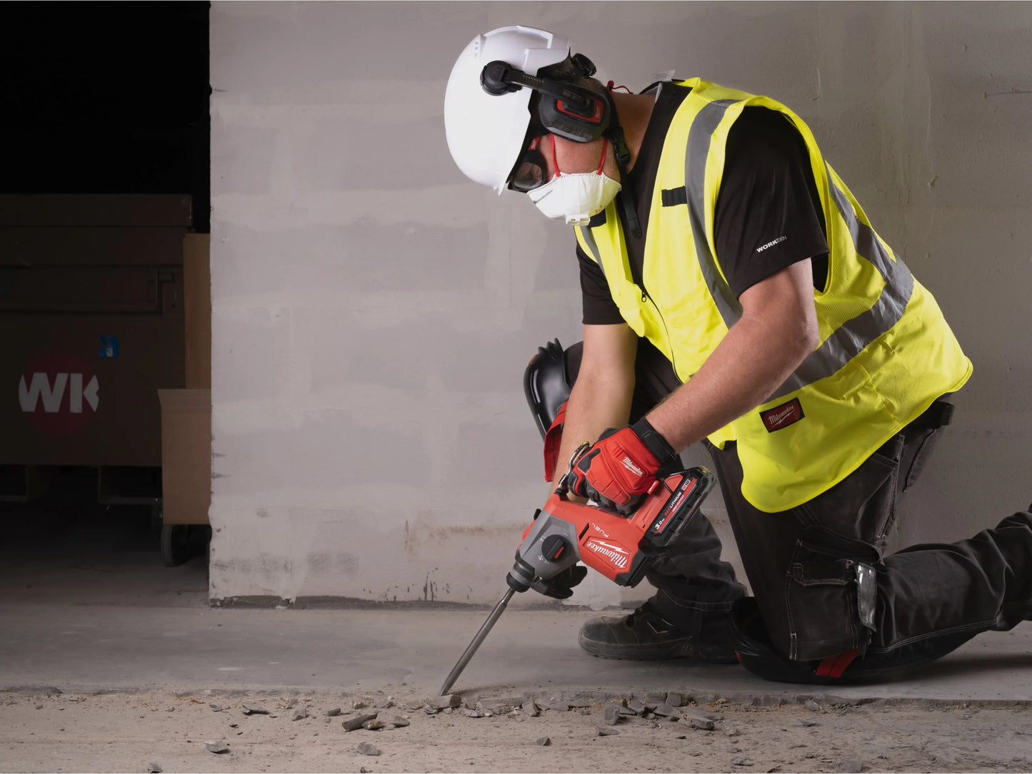 Marteau combiné SDS-Plus 16 mm M18 Fuel 1,7 J Milwaukee M18 FHAC16-0X