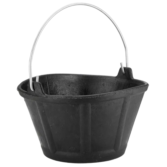Seau en caoutchouc italien Bellota BKC10BM 10L avec anse en métal