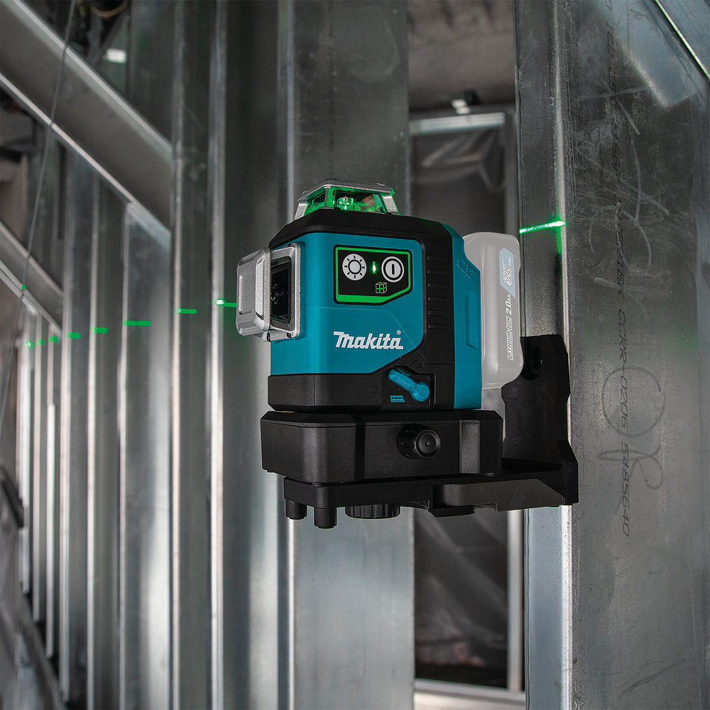 Makita SK700GD Niveau laser 3 lignes vert 360° 12 V CXT