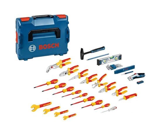 Ensemble d’électricien VDE de 37 pièces dans une mallette L-BOXX Bosch