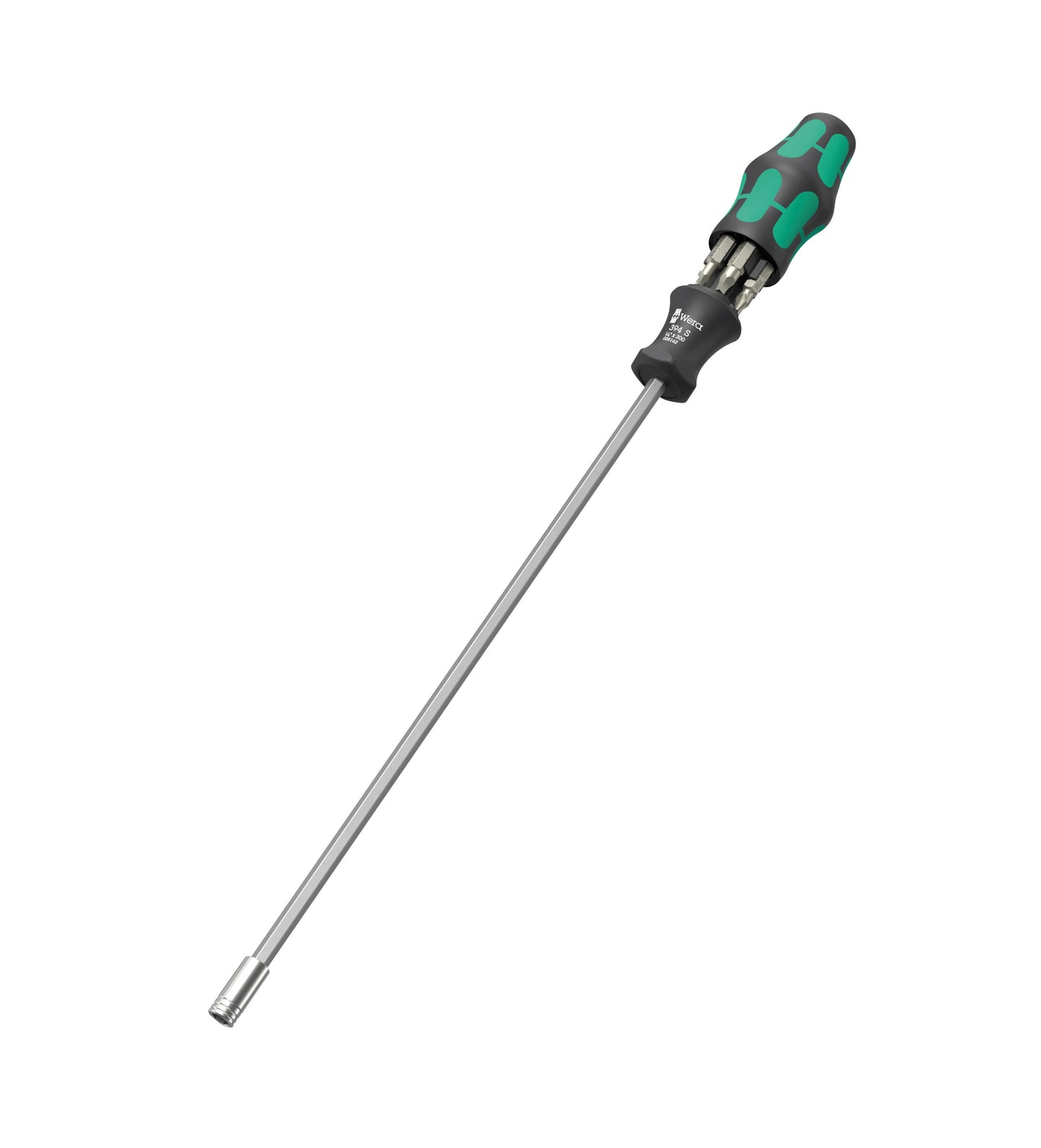 Tournevis porte-embouts à lame rigide 7 pièces Kraftform Kompakt 27 XL SHK 1 Wera
