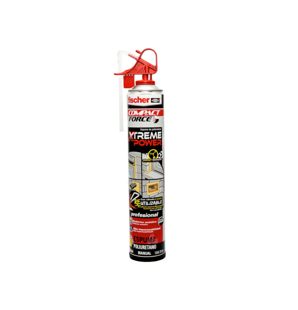 Mousse polyuréthane haute performance Xtreme Power 750ml manuelle Fischer