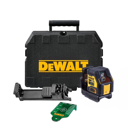 Niveau laser auto-nivelant lignes vertes croisées 18V Dewalt DCLE34021N