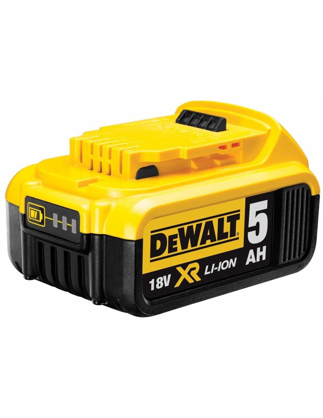 Kit 6 outils 18V + 3 bat. 5Ah + chargeur + mallettes + base Tstak Dewalt DCK685P3T