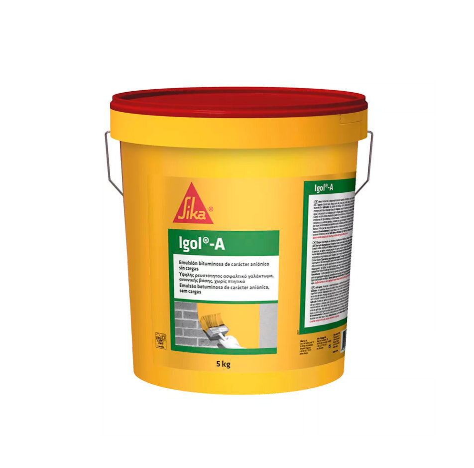 Émulsion bitumineuse pour primaire de fond de teint Igol-A 5 kg Sika