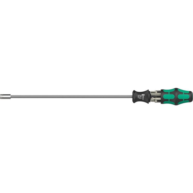 Tournevis porte-embouts à lame rigide 7 pièces Kraftform Kompakt 27 XL SHK 1 Wera