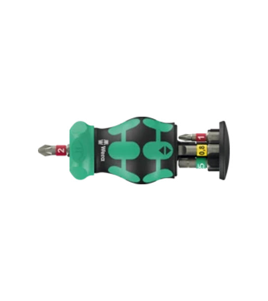 Tournevis multi-embouts court Kraftform Kompakt RA 1 de Wera