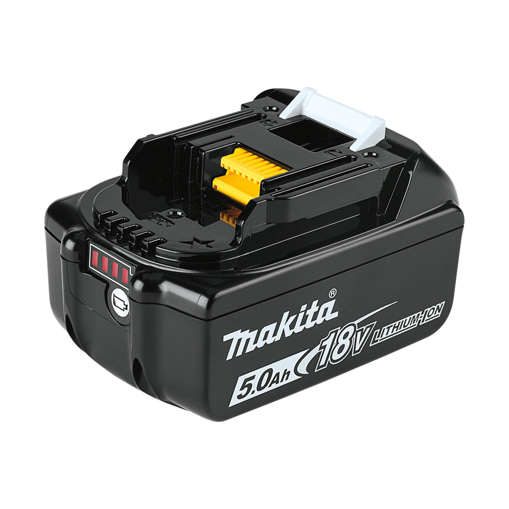 Mini meuleuse 18V avec 2 batteries 5Ah + Chargeur + Mallette Makita DGA504RTJ