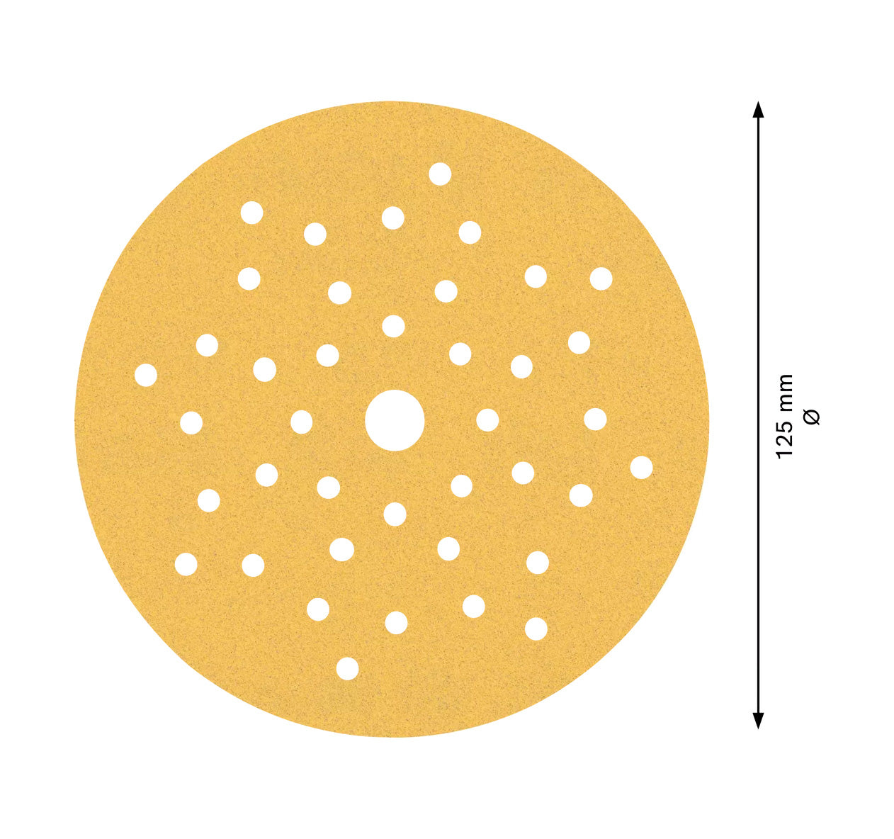 Papier abrasif multiperforé EXPERT C470 pour ponceuses excentriques 125mm 120g 5 unités Bosch