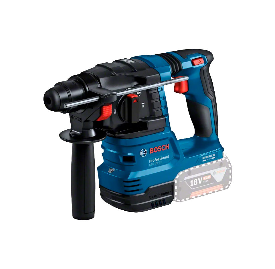 Marteau perforateur Bosch SDS Plus 1.9J GBH 18V-22