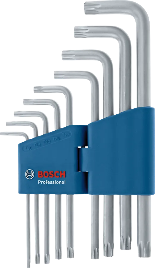 Jeu de 9 clés Allen Torx Pro Bosch