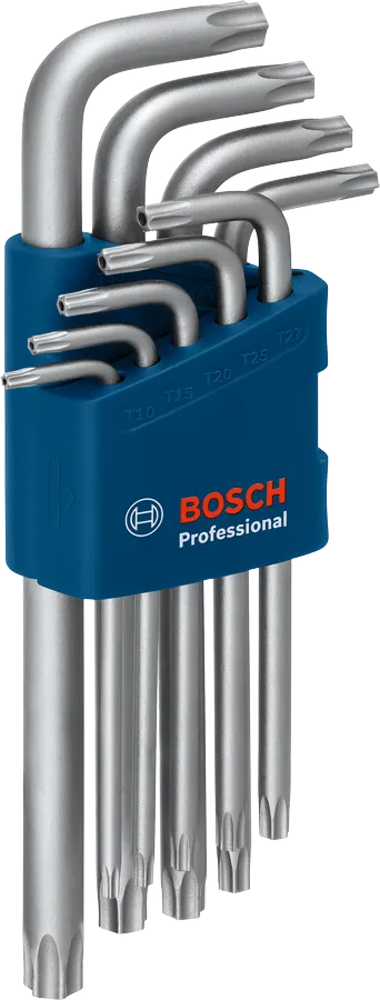 Jeu de 9 clés Allen Torx Pro Bosch