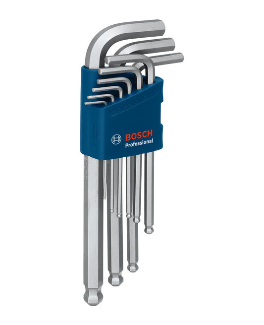 Jeu de 9 clés Allen hexagonales Pro Bosch