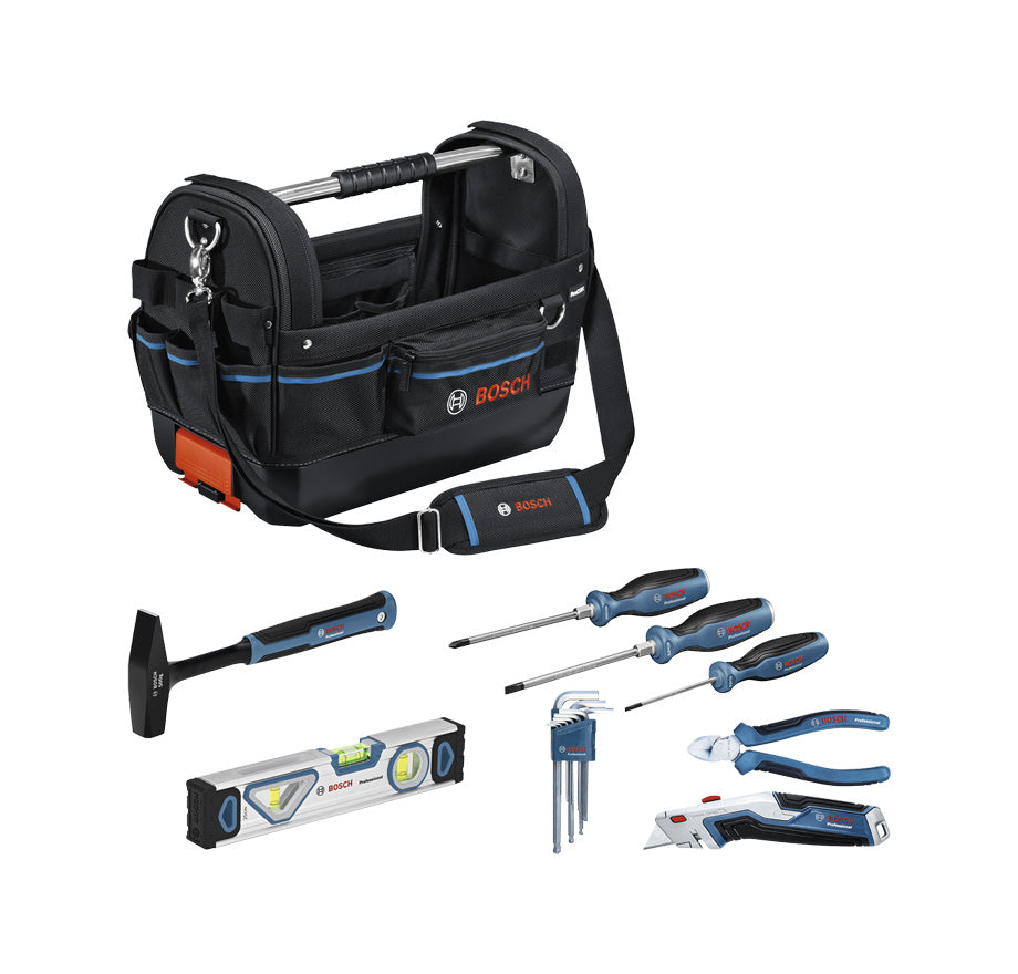 Set de 17 herramientas manuales Pro GWT 20 Bosch