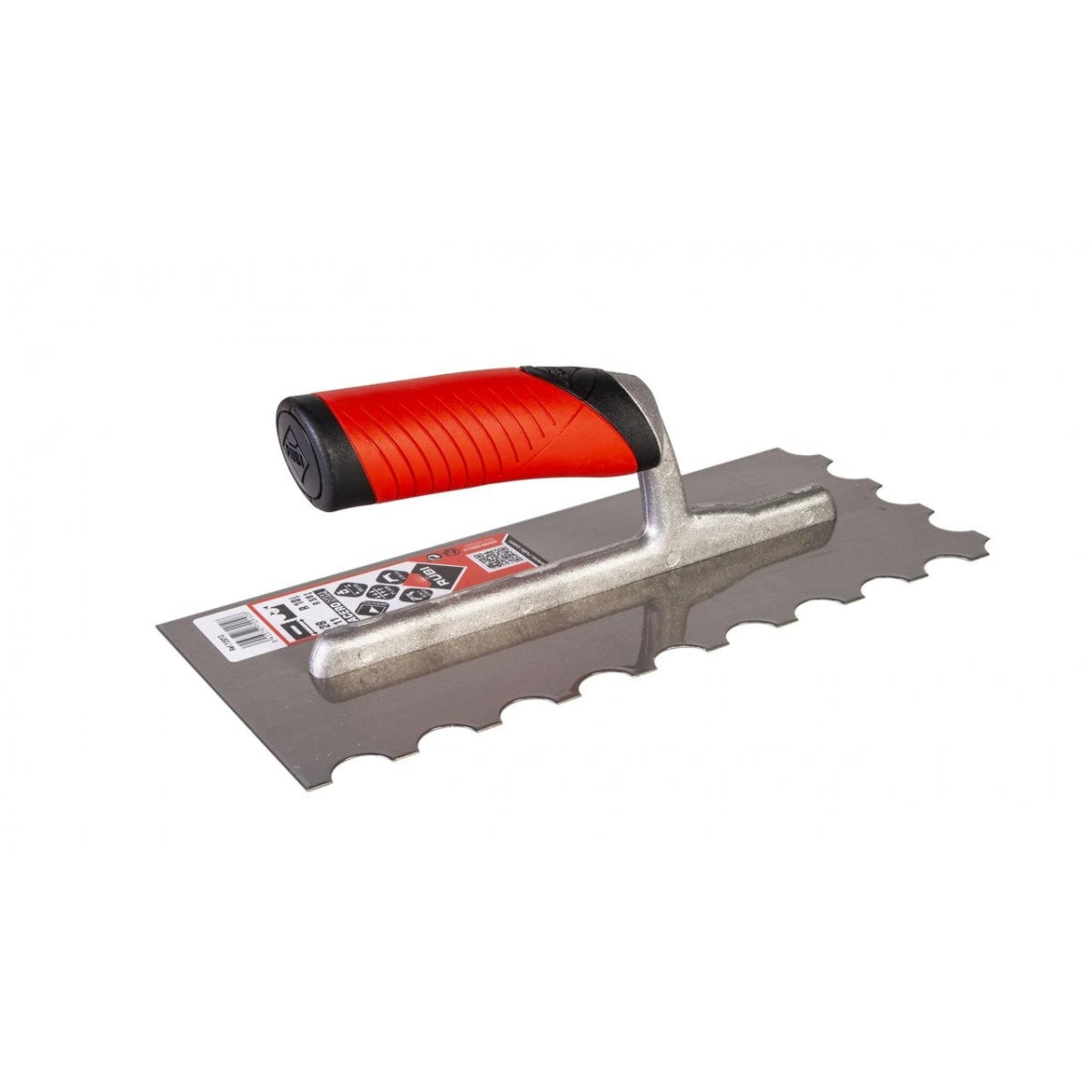 Peigne en acier de 28 cm avec manche ouvert Rubiflex Rubi R-10