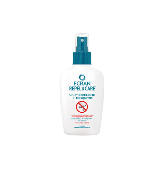 Spray répulsif anti-moustiques format voyage 100 ml ECRAN REPEL&CARE