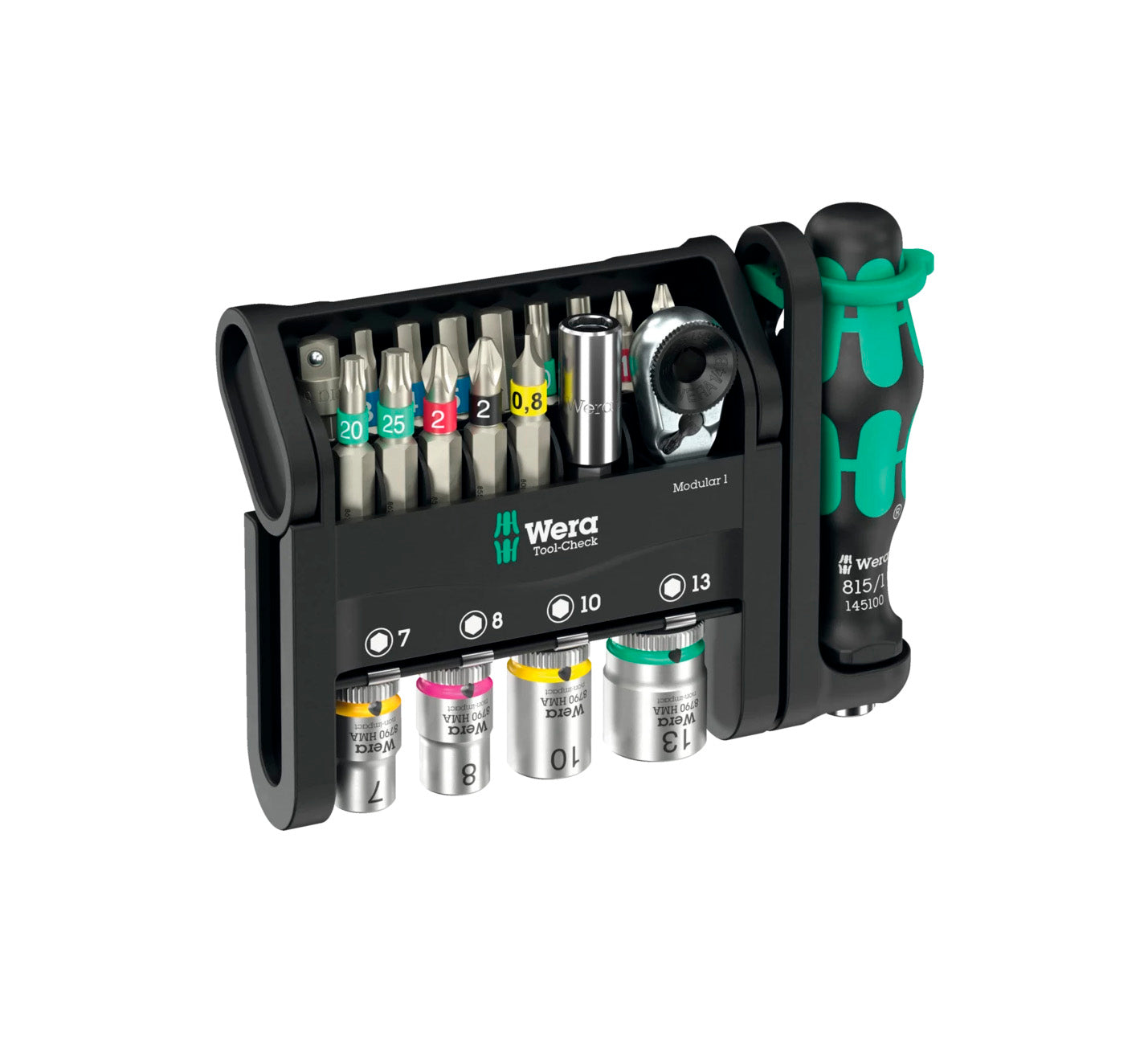 Kit modulaire Tool-Check 1 50 pièces Wera