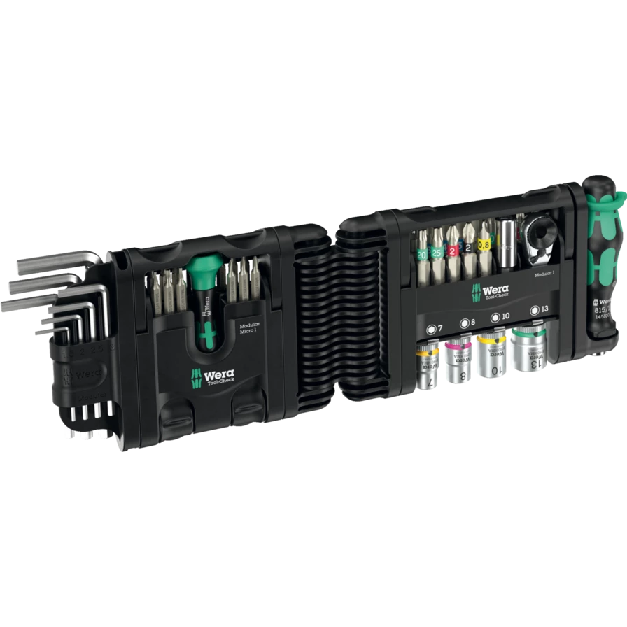 Kit modulaire Tool-Check 1 50 pièces Wera