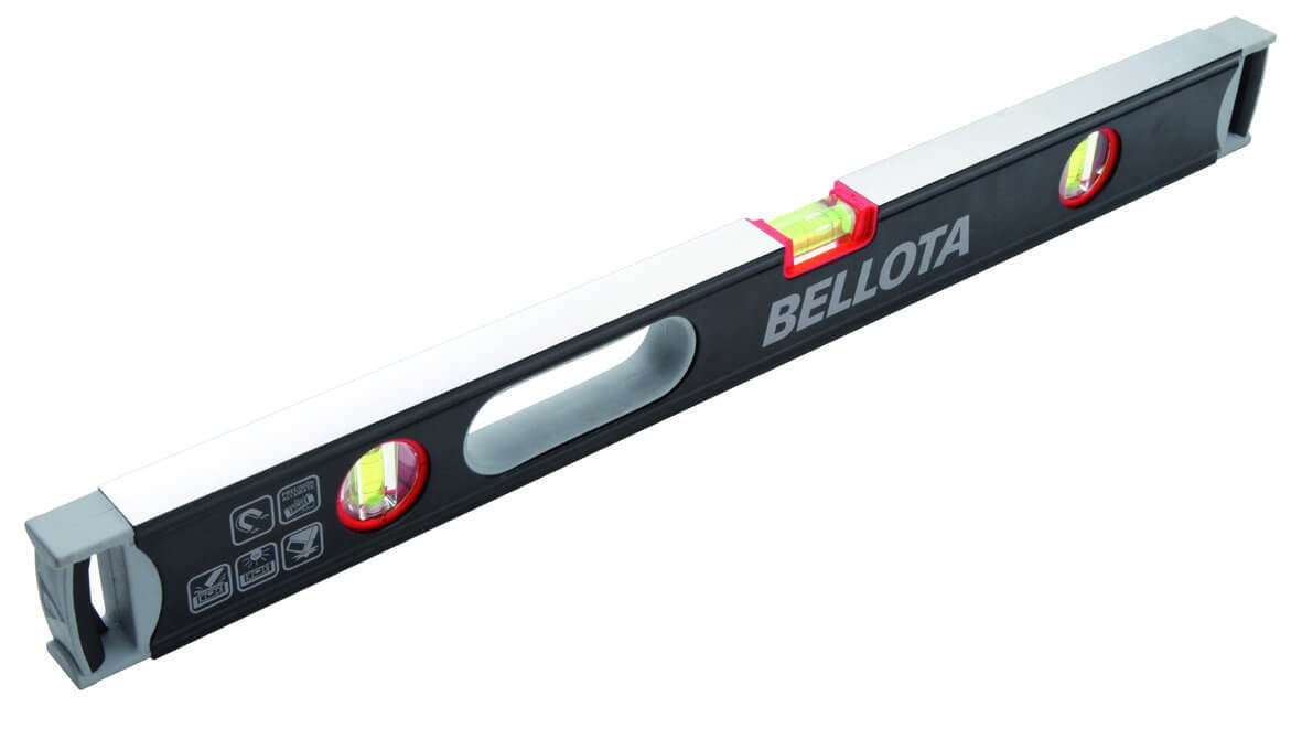 Nivel Tubular Extra ancho con Imán 80cm Bellota 50107M80 BELLOTA - 1