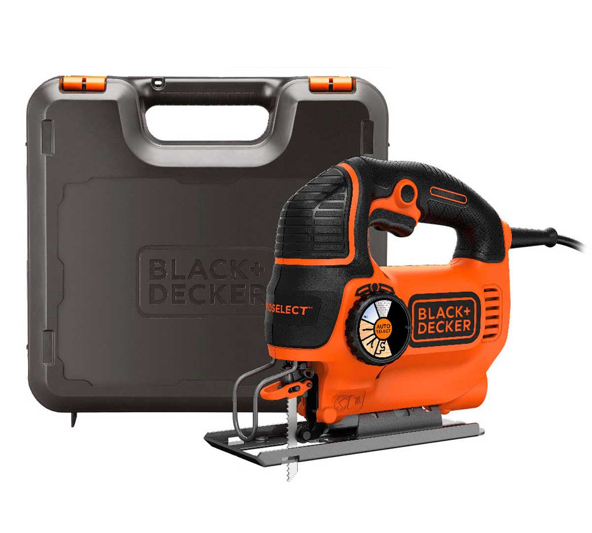 CALADORA BLACK AND DECKER KS 801 – 550W 80MM TECNOLOGÍA AUTOSELECT CON 1 HOJA Y MALETIN