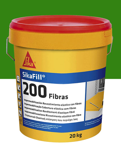 Sikafill-200 Fibres Pot de peinture étanche de 20kg SIKA - 8